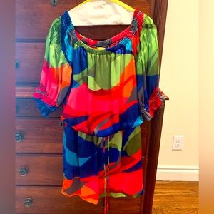 Silky boutique dress